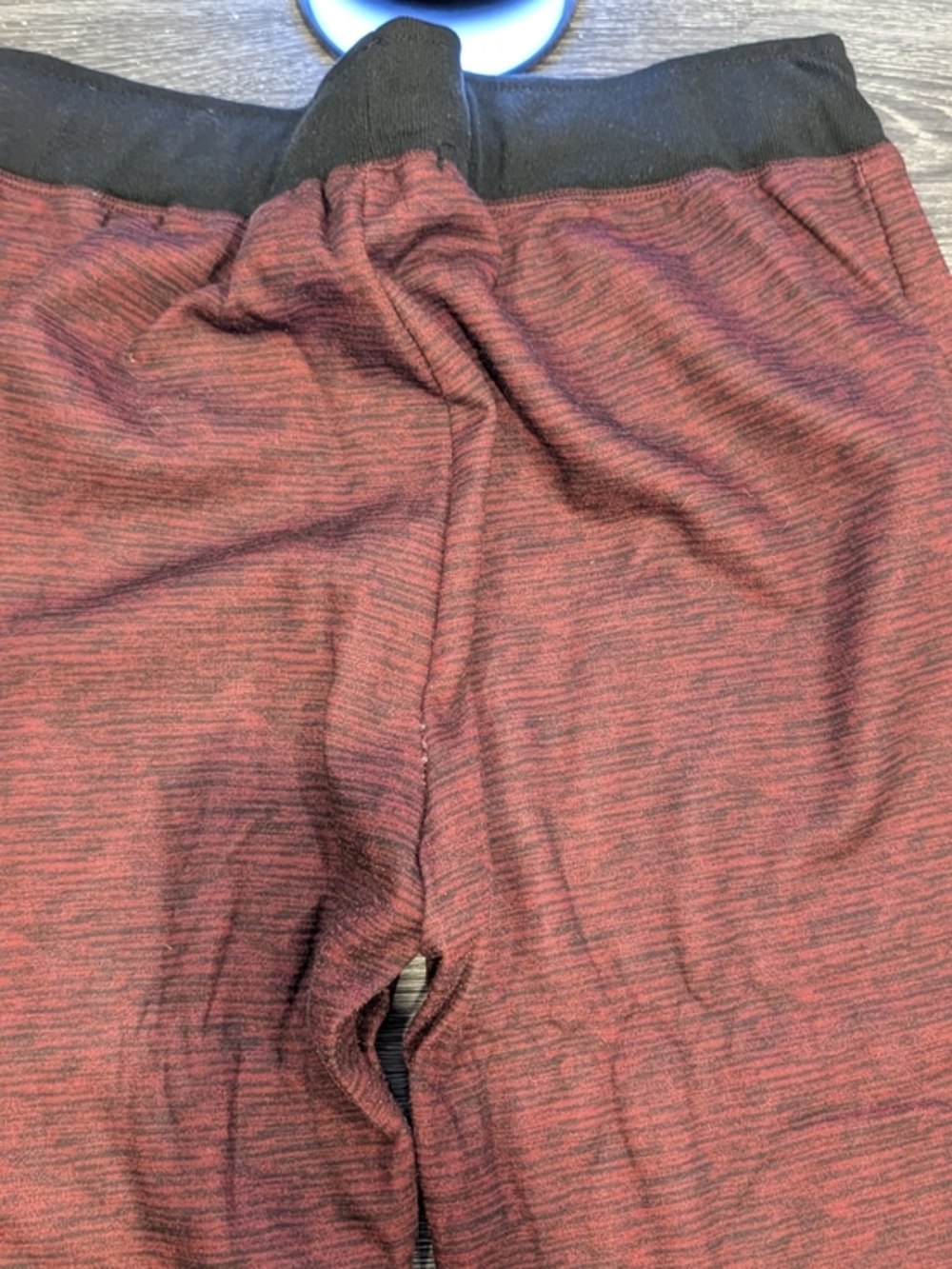 Rouge Maroon Heather 'Brooklyn' Graphic Joggers